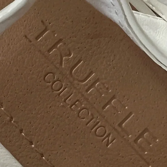 Truffle collection Elegant White Women's Sandals size 6 - Picture 6 of 6